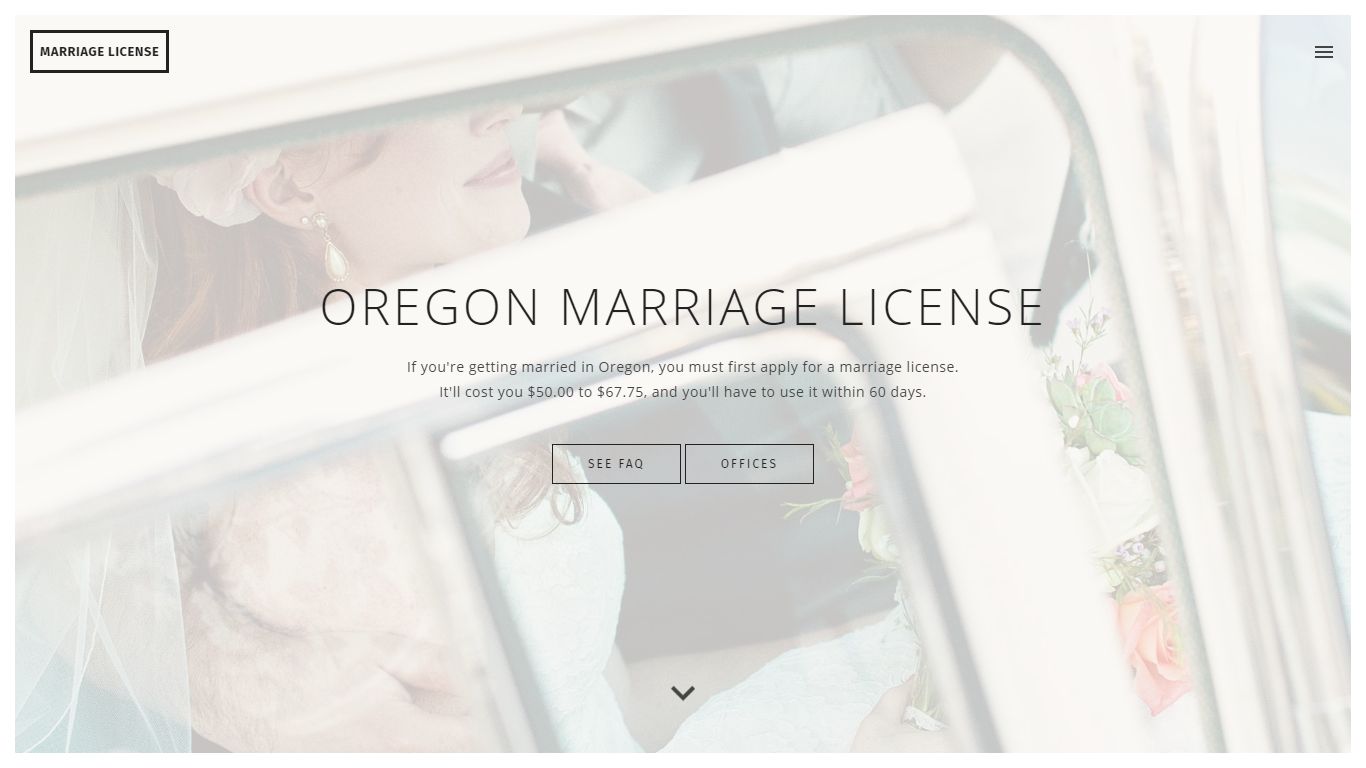Oregon Marriage License - How to Get Married in OR